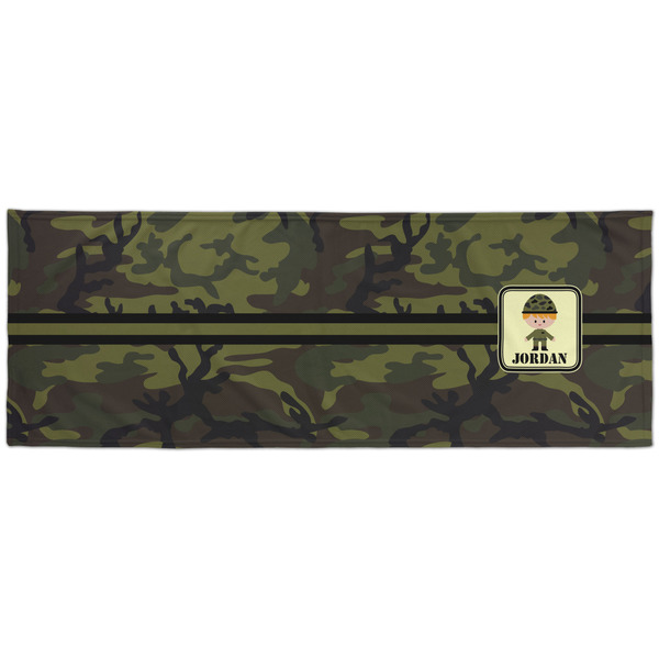 Green Camo Cooling Towel- Approval
