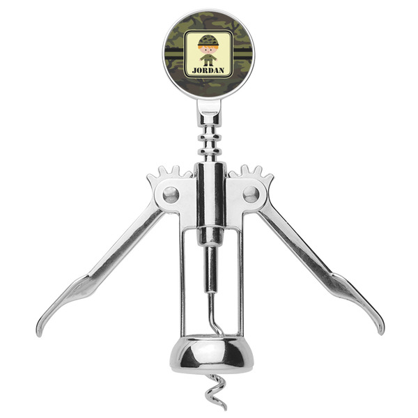 Green Camo Corkscrew - Alt