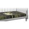 Green Camo Crib Fitted Sheet (Personalized)