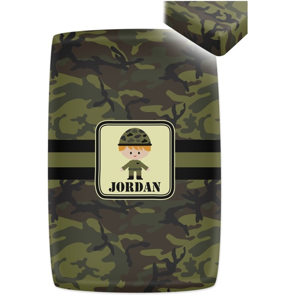 Green Camo Crib Fitted Sheet - Apvl