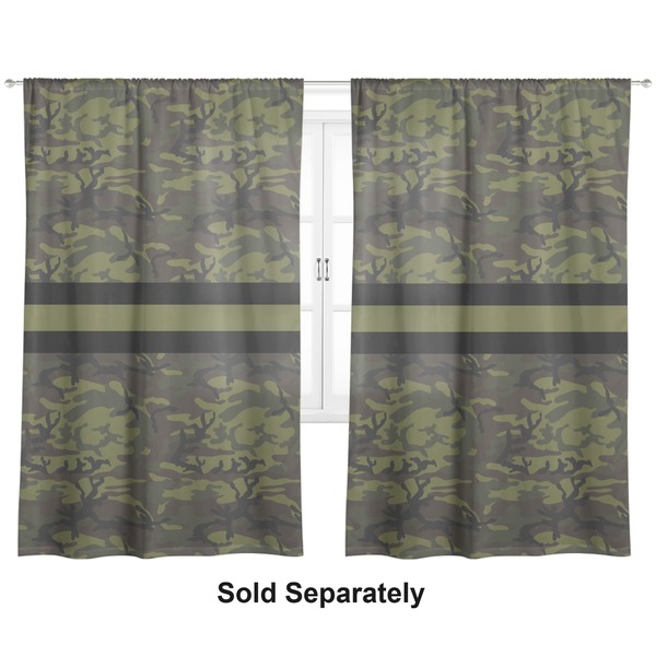 Green Camo Curtains