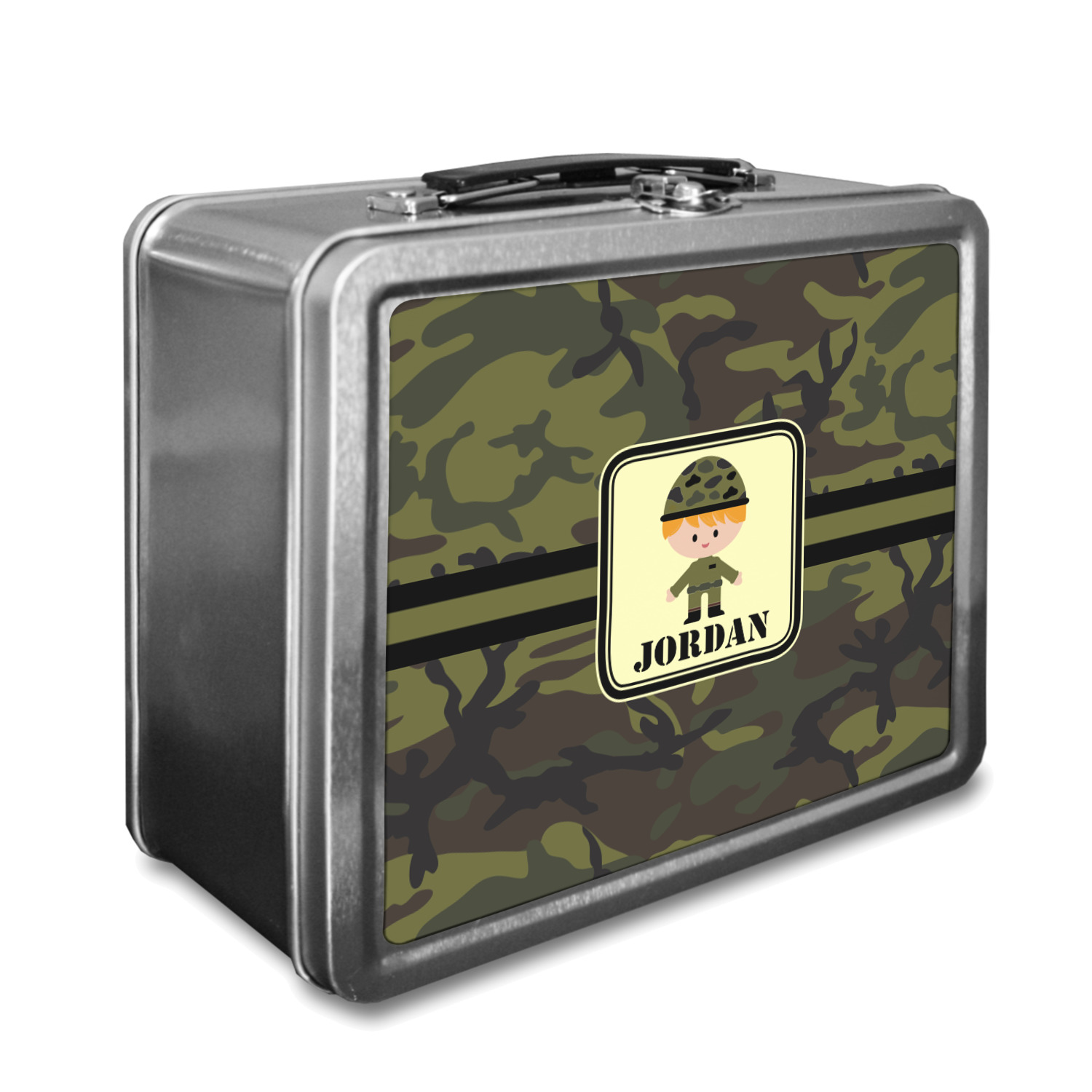 Green Camo Lunch Box (Personalized) YouCustomizeIt