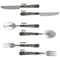 Green Camo Cutlery Set - APPROVAL