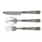 Green Camo Cutlery Set - FRONT
