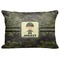 Green Camo Decorative Baby Pillowcase - 16"x12" (Personalized)