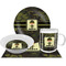 Green Camo Dinner Set - 4 Pc (Personalized)
