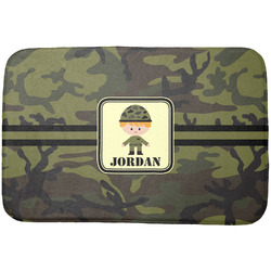 Green Camo Dish Drying Mat (Personalized)