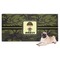 Green Camo Dog Towel (Personalized)
