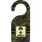 Green Camo Door Hanger (Personalized)