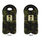 Green Camo Double Wine Tote - APPROVAL (new)