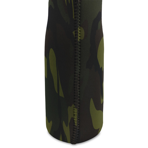 Green Camo Double Wine Tote - DETAIL 2 (new)