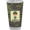 Green Camo Pint Glass - Full Color - Front View
