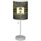 Green Camo Lamp with Drum Shade (Personalized)