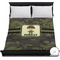 Green Camo Duvet Cover - Full / Queen (Personalized)