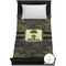 Green Camo Duvet Cover - Twin XL (Personalized)