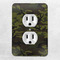 Green Camo Electric Outlet Plate - LIFESTYLE