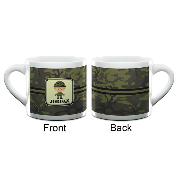 Green Camo Espresso Cup - 6oz (Double Shot) (APPROVAL)