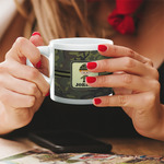 Green Camo Double Shot Espresso Cup - Single (Personalized)