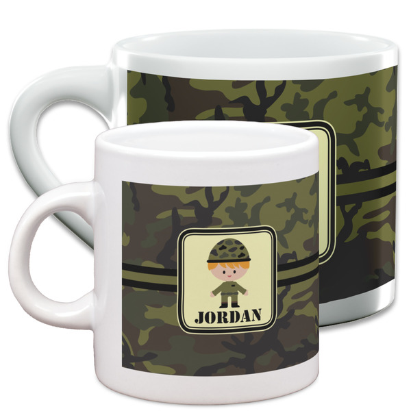 Green Camo Espresso Mugs - Main Parent