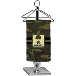 Green Camo Finger Tip Towel - Full Print (Personalized)