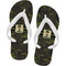 Green Camo Flip Flops (Personalized)