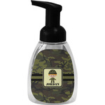 Green Camo Foam Soap Bottle - Black (Personalized)