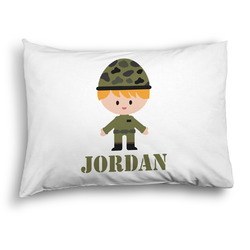 Green Camo Pillow Case - Standard - Graphic (Personalized)