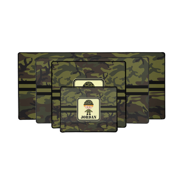 Green Camo Gaming Mats - PARENT/MAIN