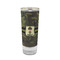 Green Camo 2 oz Shot Glass -  Glass with Gold Rim - Single (Personalized)