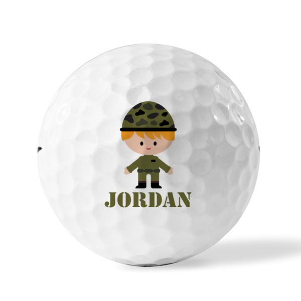 Green Camo Golf Balls - Titleist - Set of 12 - FRONT