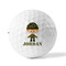 Green Camo Golf Balls - Titleist - Set of 3 - FRONT