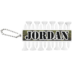 Green Camo Golf Tees & Ball Markers Set (Personalized)