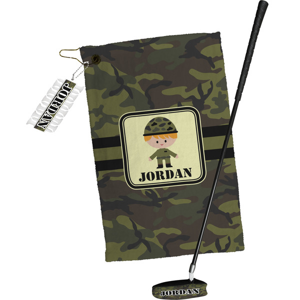 Green Camo Golf Gift Kit (Full Print)