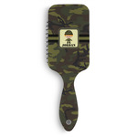 Green Camo Hair Brushes (Personalized)