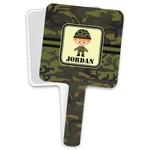 Green Camo Hand Mirror (Personalized)