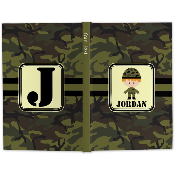 Green Camo Hard Cover Journal - Apvl