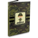 Green Camo Hardbound Journal (Personalized)