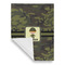 Green Camo House Flags - Single Sided - FRONT FOLDED