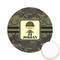 Green Camo Printed Cookie Topper - 2.15" (Personalized)