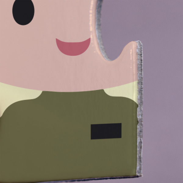 Green Camo Jigsaw Puzzle 30 Piece  - Close Up