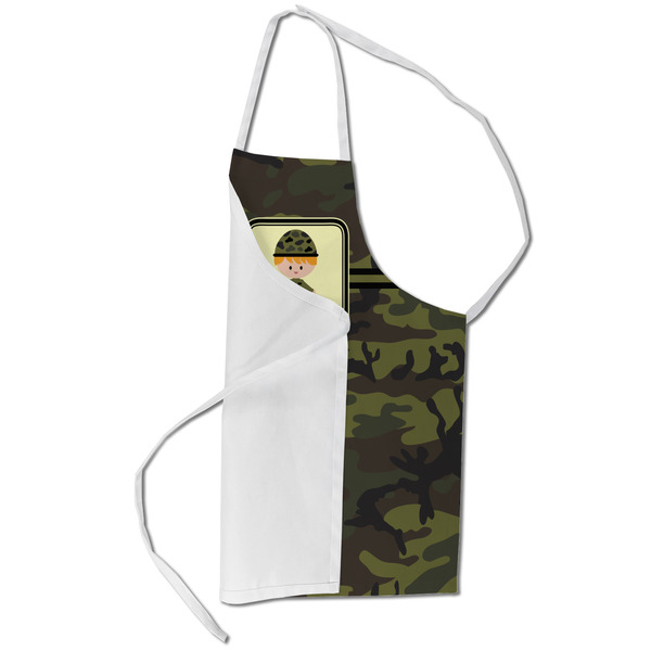 Green Camo Kid's Aprons - Small - Main