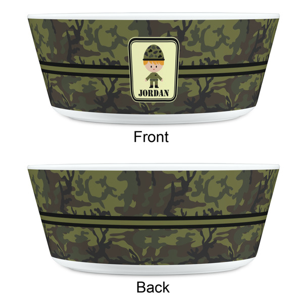 Green Camo Kids Bowls - APPROVAL