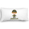 Green Camo Pillow Case - King - Graphic (Personalized)