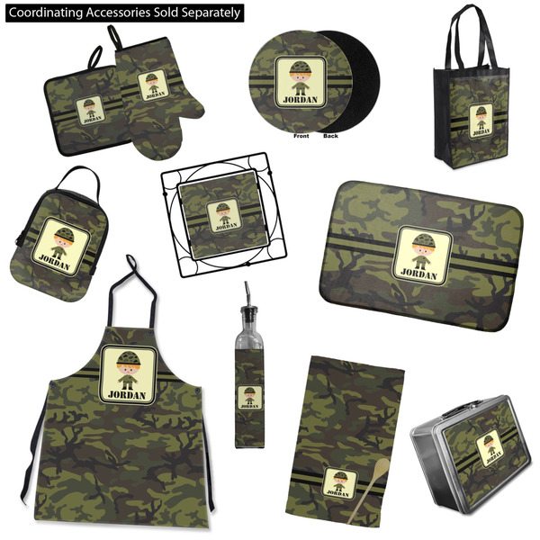 Green Camo Kitchen Accessories & Decor