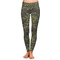 Green Camo Ladies Leggings - Extra Large