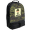 Green Camo Large Backpack - Black - Angled View
