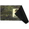 Green Camo Large Gaming Mats - FRONT W/ FOLD