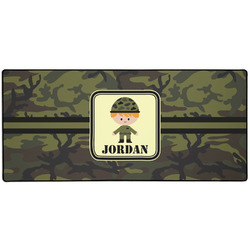 Green Camo 3XL Gaming Mouse Pad - 35" x 16" (Personalized)