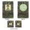 Green Camo Large Gift Bag - Approval