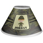 Green Camo Coolie Lamp Shade (Personalized)